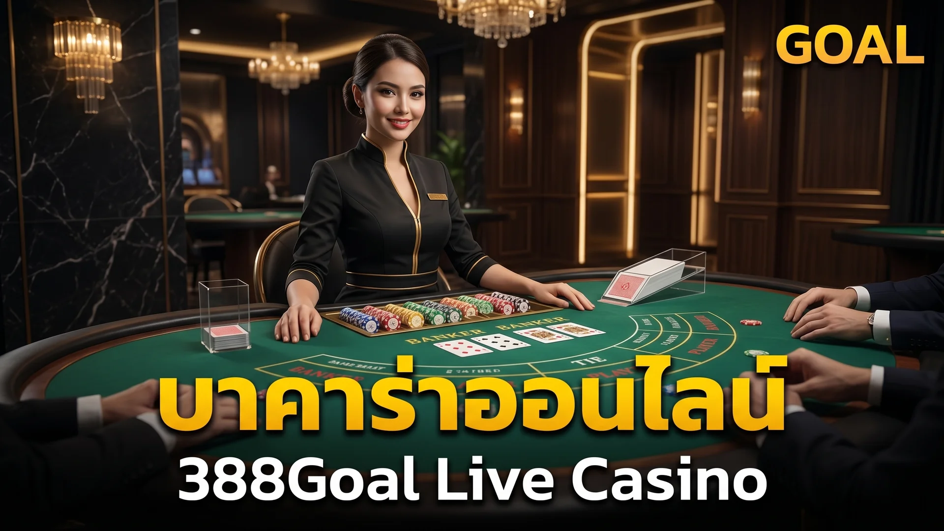 ห้องบาคาร่าสดจาก Evolution Gaming SA Gaming Sexy Baccarat ที่ 388Goal