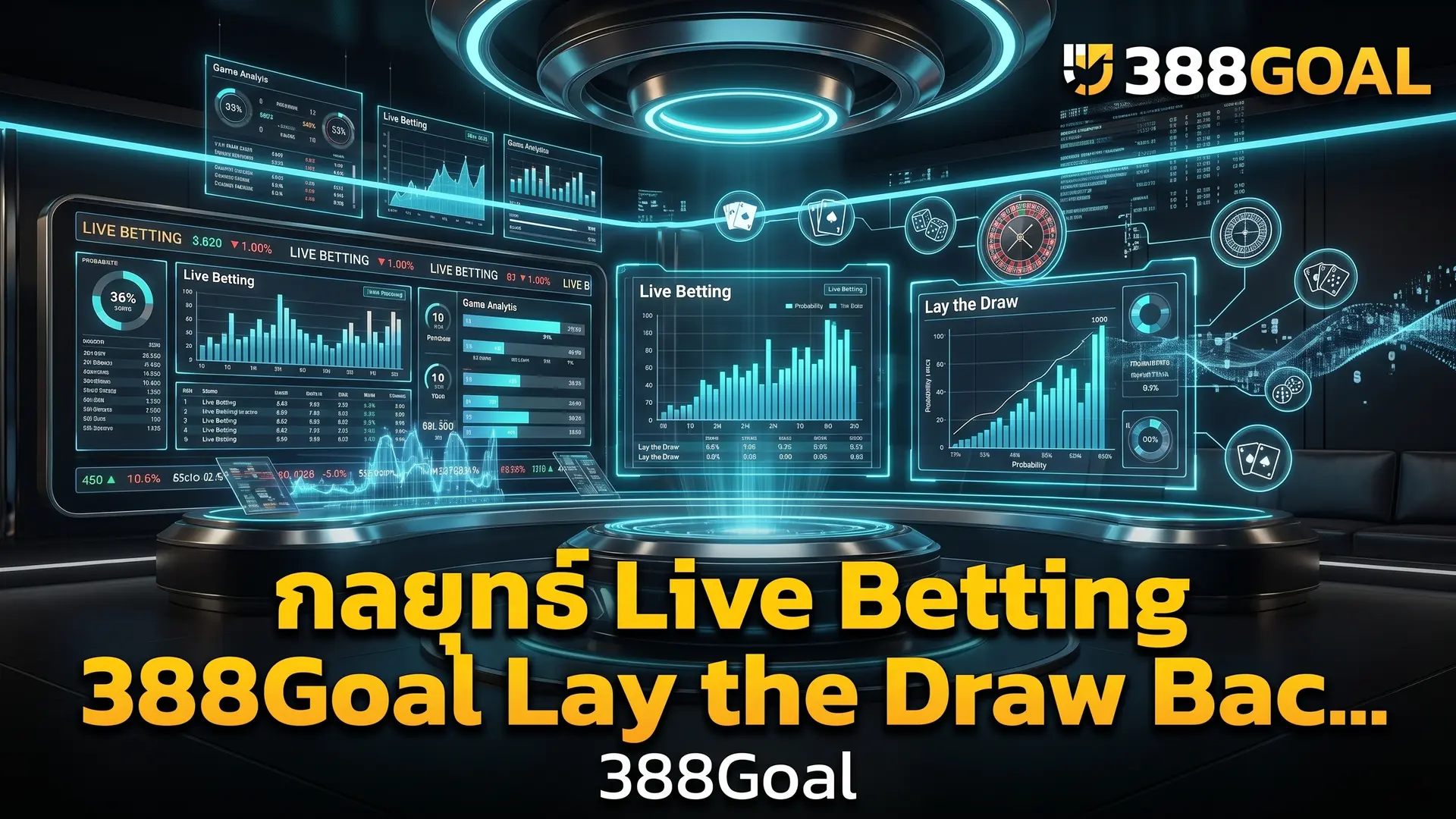กลยุทธ์ Live Betting 388Goal Lay the Draw Back to Win