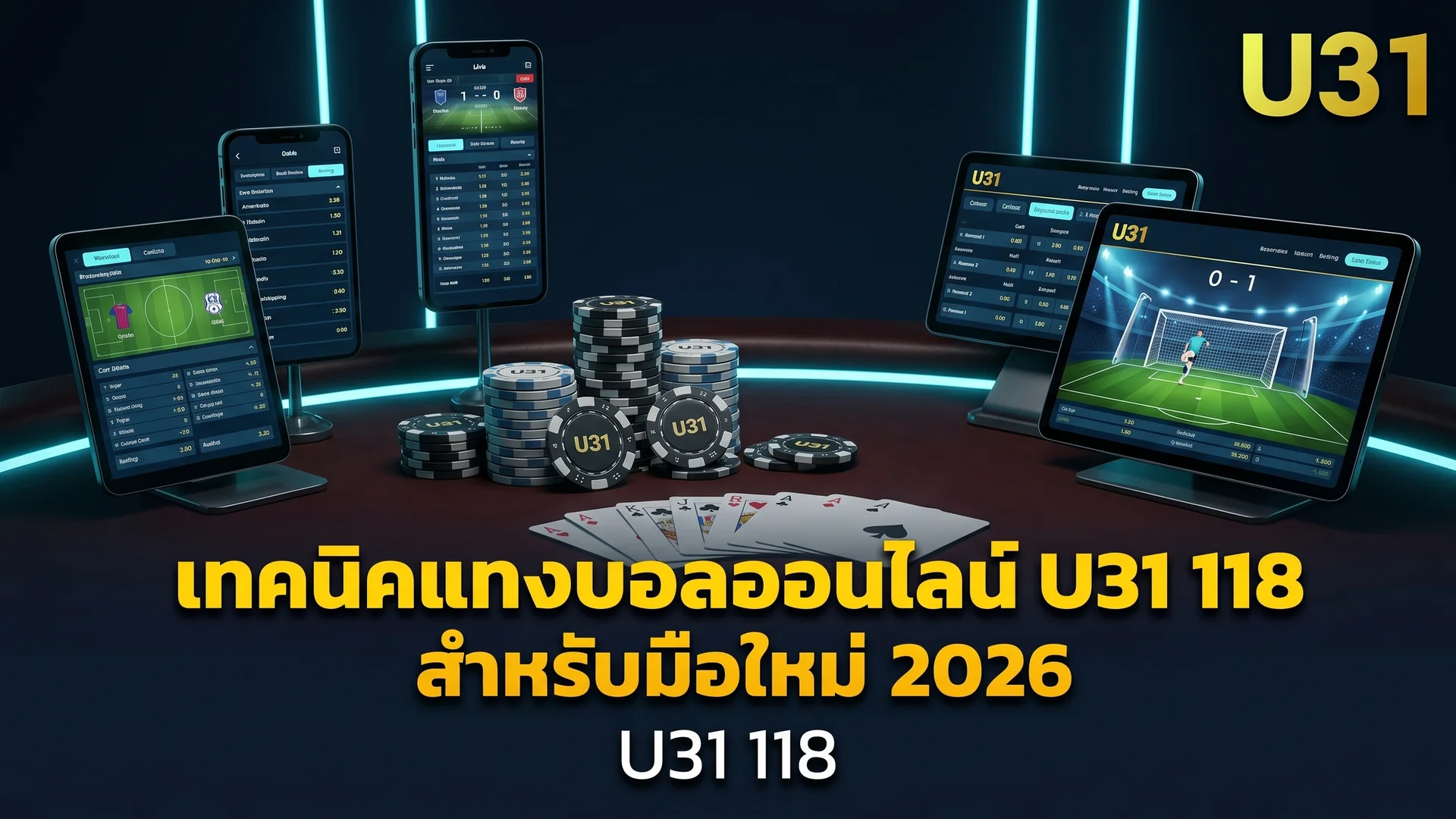 เทคนิคแทงบอลออนไลน์ U31 118 สำหรับมือใหม่ 2026