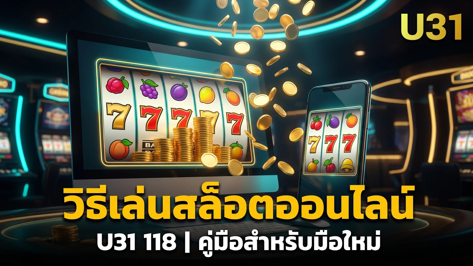 วิธีเล่นสล็อตออนไลน์ U31 118 สำหรับมือใหม่