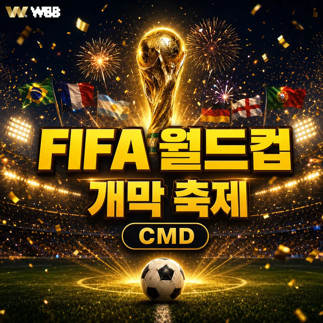 CMD 월드컵 개막 축제 프로모션 카드