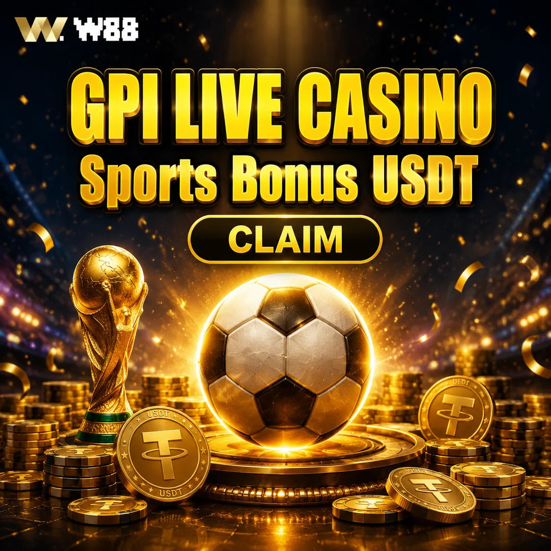 Casino GPI Virtual Live Casino — Bono Mundial 2026 USDT en W88