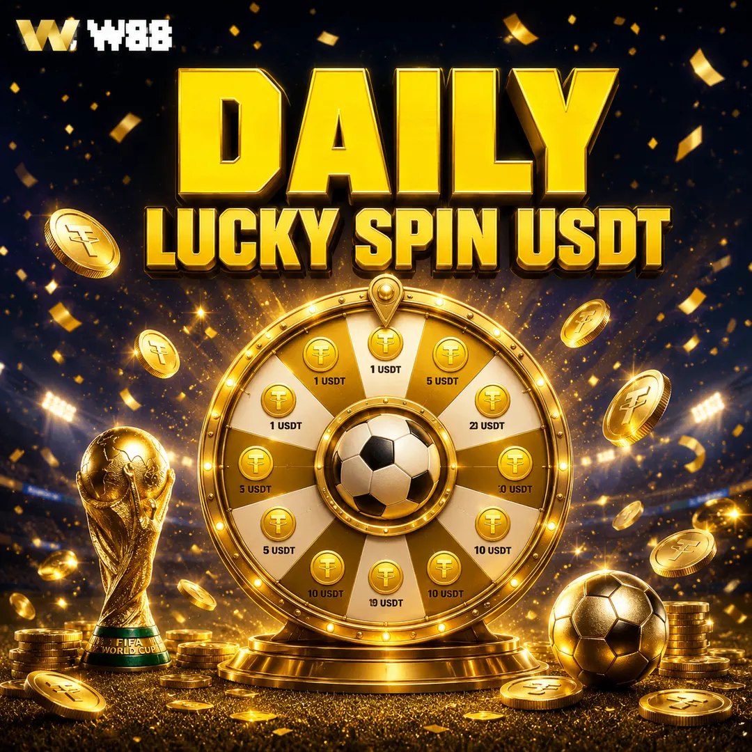 Giro Diario SABA — Free Bets hasta USDT 100 — Mundial 2026 en W88
