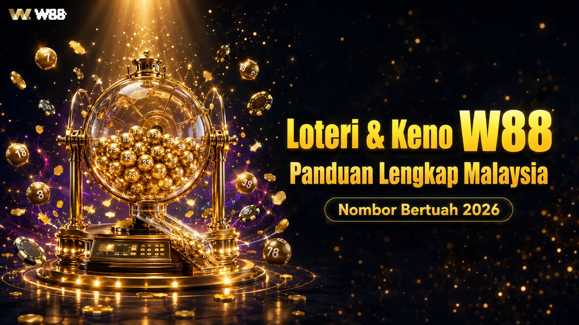 Loteri dan Keno Online W88 Malaysia