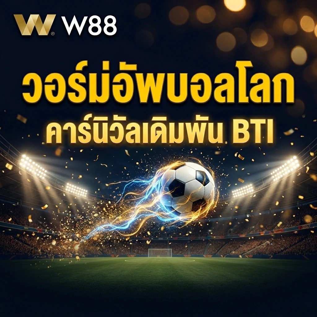 BTI คาร์นิวัลเดิมพันฟุตบอลโลก 2026 W88