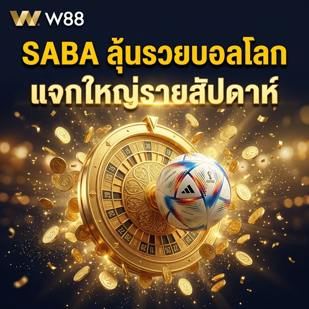 โปรโมชั่น SABA ลุ้นรวยบอลโลก 2026 W88