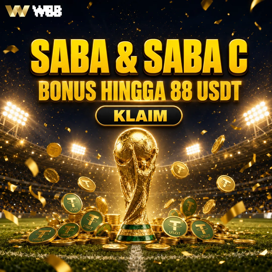 Bonus SABA SABA-C Piala Dunia 2026 USDT W88 Indonesia