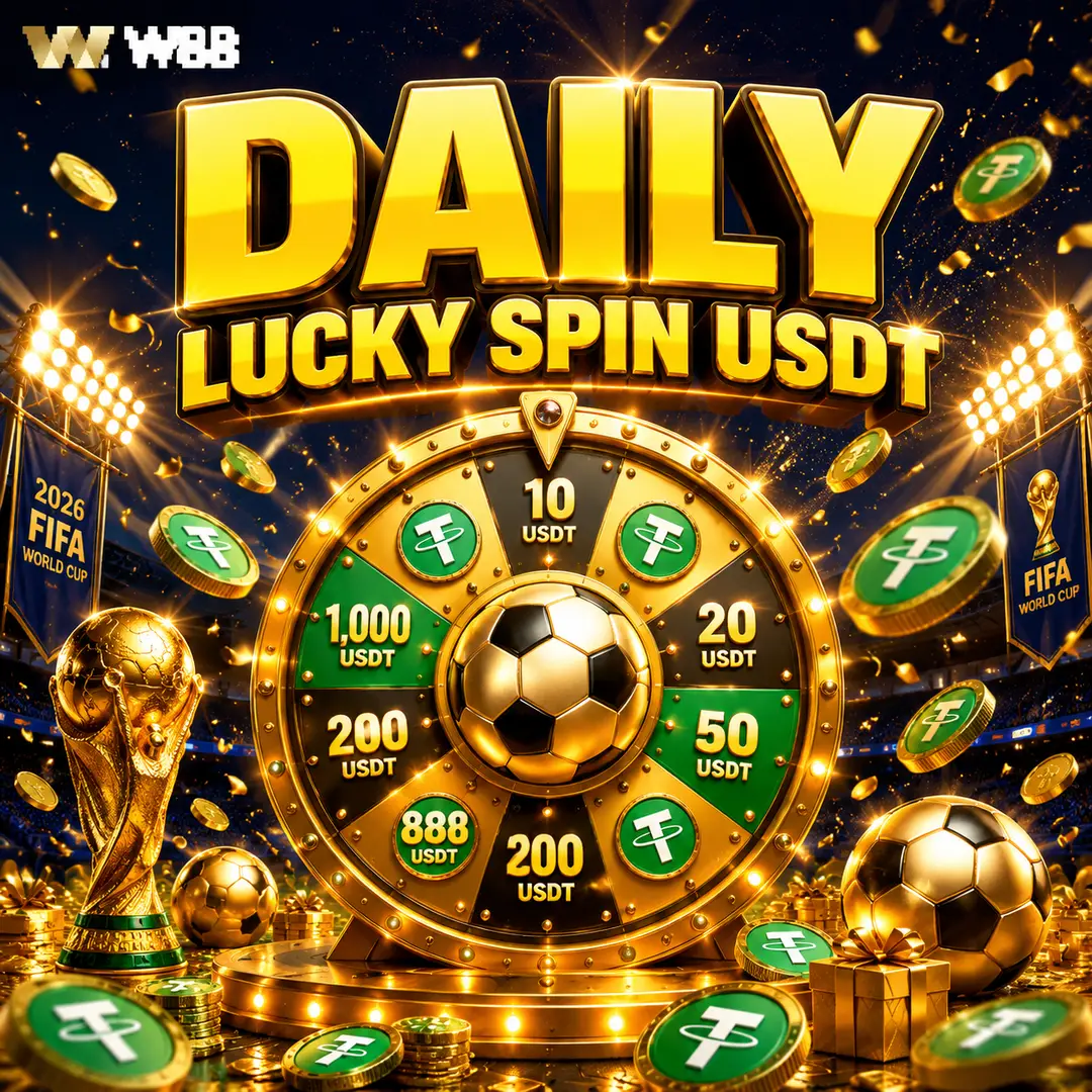 Daily Lucky Spin SABA World Cup 2026 W88